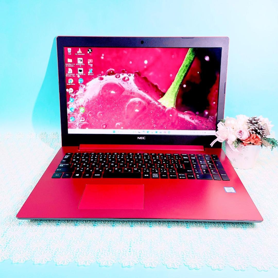 第8世代Corei7✨️薄型ノートパソコン SSD大容量1TBカメラ付きWin11