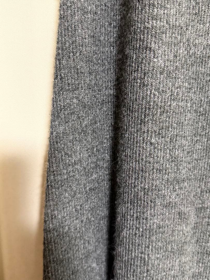 MONOHA グレー スリット入りタイトスカート サイズF