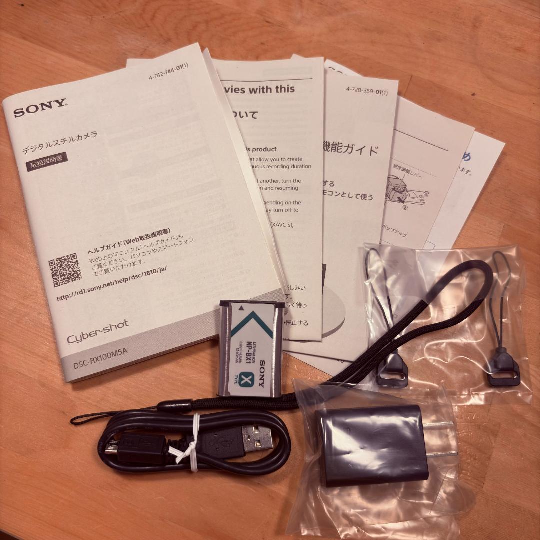 SONY RX100M5A 美品｜元箱・付属品フルセット｜動作良好