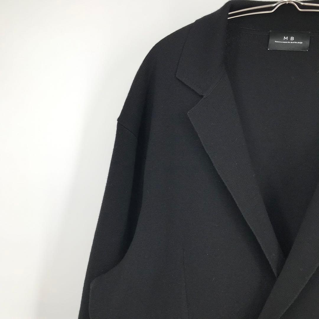 MB　ブレザー　ブラック　 L ダブル　金ボタン