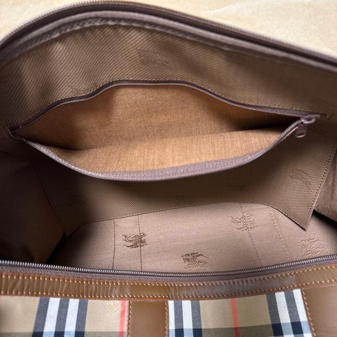 ✨希少✨ バーバリー ボストンバッグ 月桂樹 ノバチェック シャドーホース