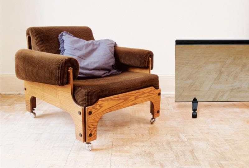 キャンパ　ベルリス遠赤外線パネルヒーターミラー