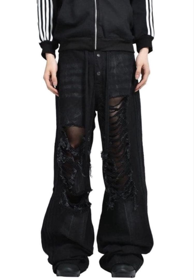 確実正規品dasyori yori sport 5stripedenim 32