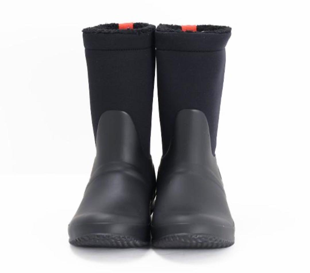 HUNTER ハンターシェルパ ブーツ 長靴　完全防水　黒　UK5 24