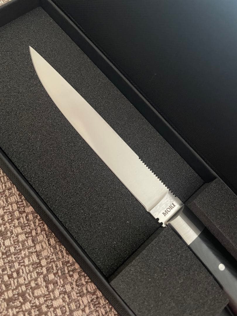 【新品未使用】MOKI テーブルナイフ ペア ギフト箱付 ☆4/30発送☆