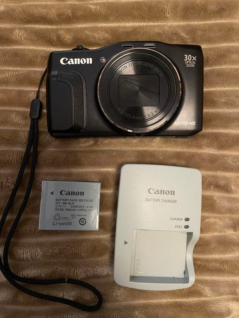 (美品)Canon PowerShot SX710 HS 本体と充電器