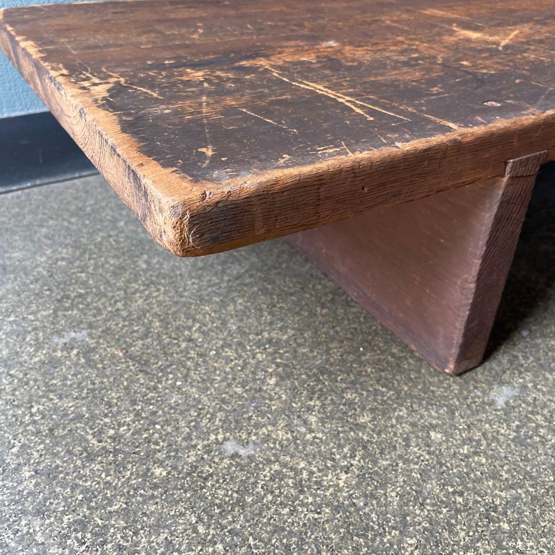 古道具　長机　展示台　テレビ台　飾り棚　ローテーブル　無垢材　アンティーク