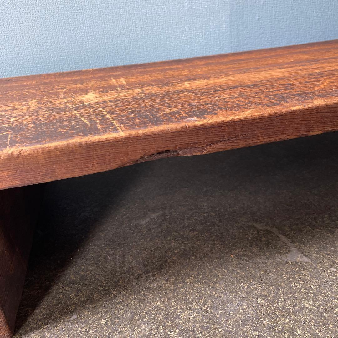 古道具　長机　展示台　テレビ台　飾り棚　ローテーブル　無垢材　アンティーク