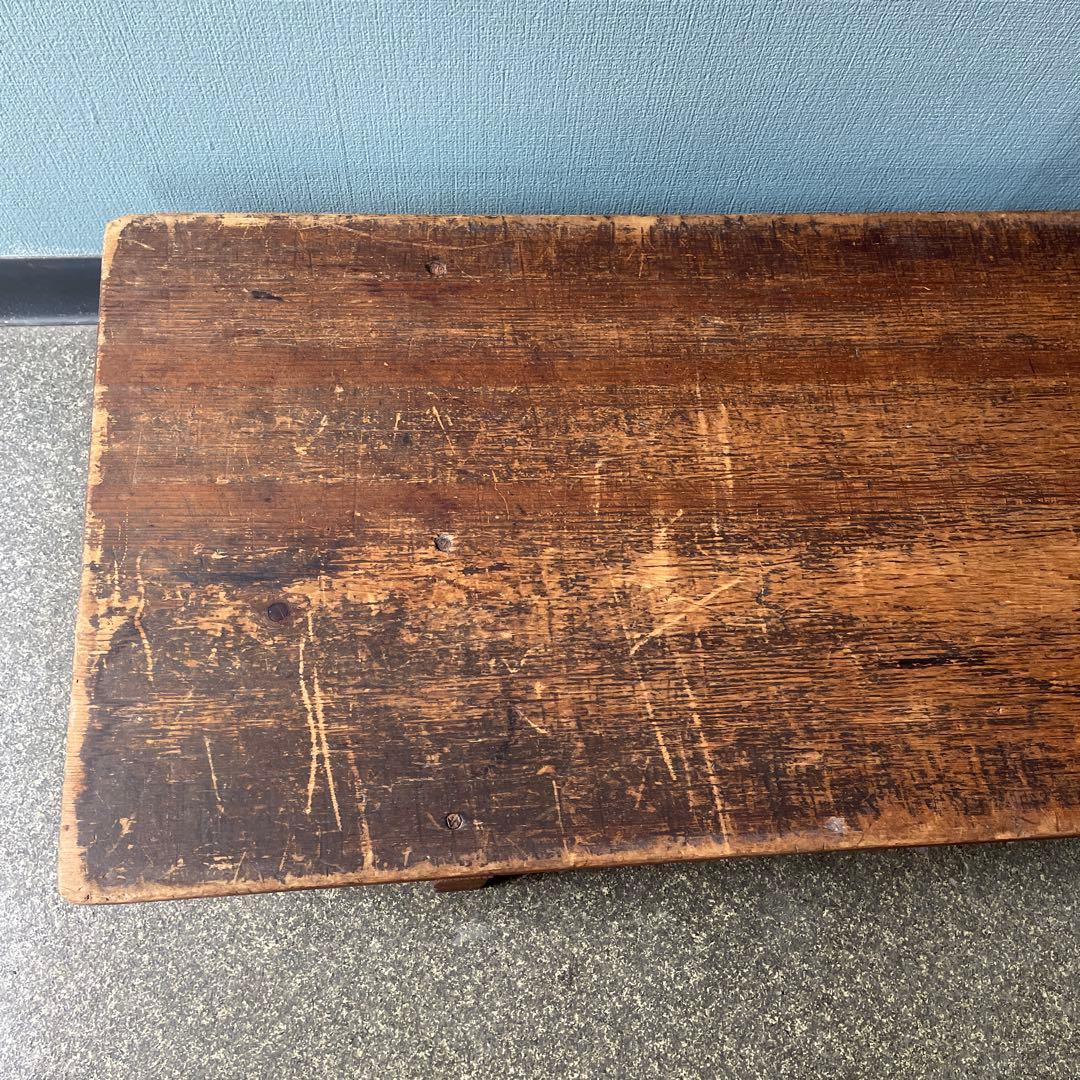 古道具　長机　展示台　テレビ台　飾り棚　ローテーブル　無垢材　アンティーク