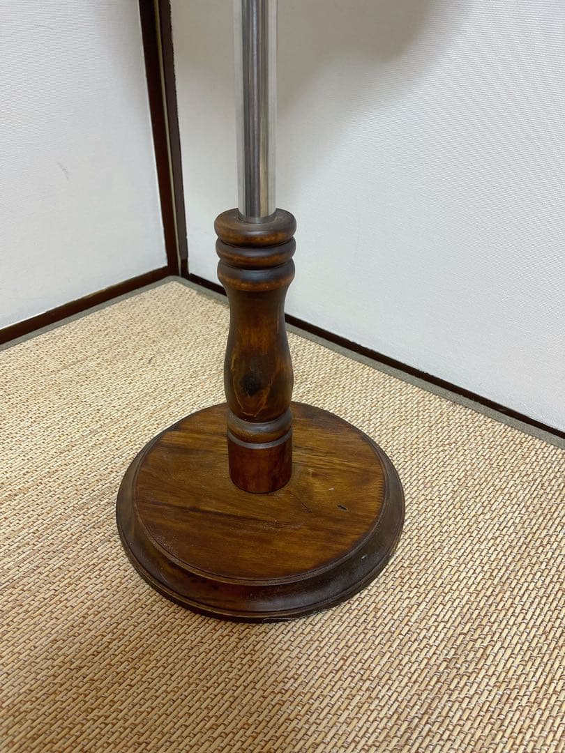 布製マネキン 木製ベース 金属スタンド