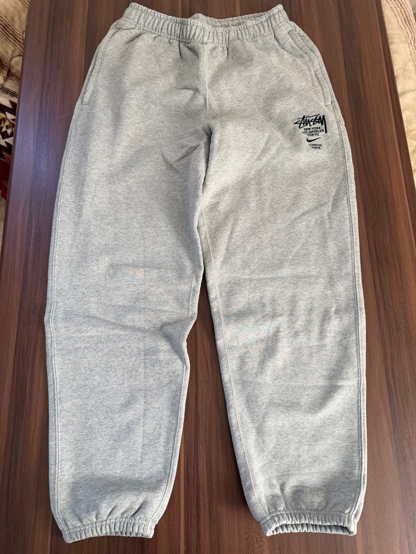 Stussy x Nike スウェット パンツ クルーネックセットアップ