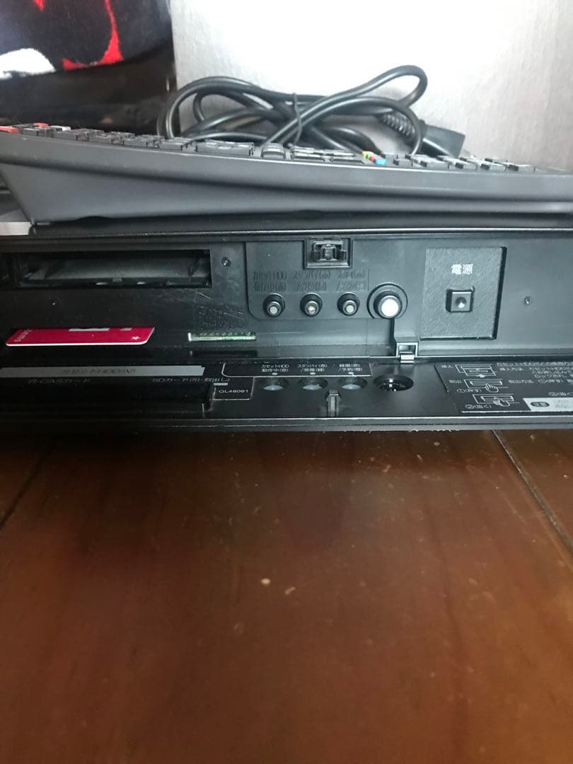 maxell VDR-R2000 HDDレコーダーivdrカセットディスク