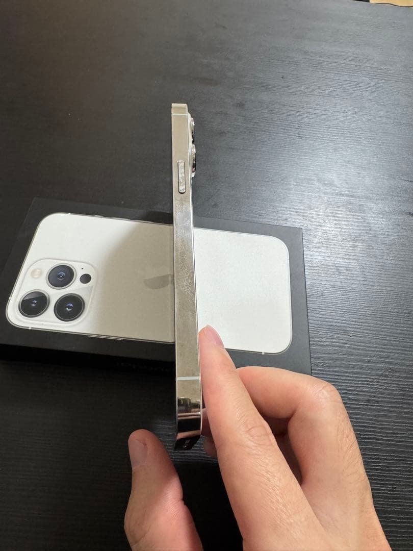 Apple iPhone 13 Pro 256GBバッテリー残量100%シルバー