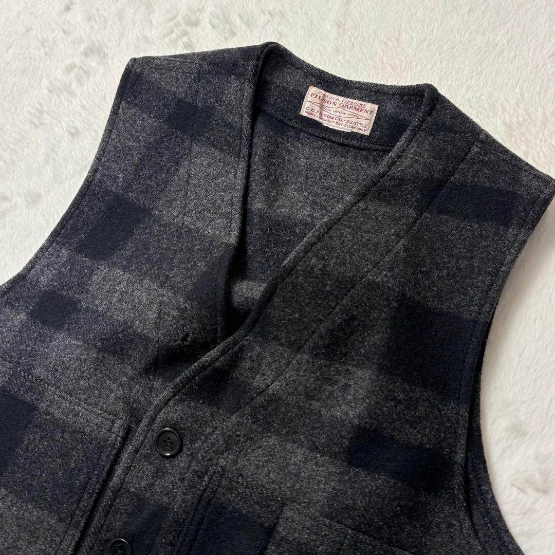 USA製 XL相当 FILSON GARMENT マッキーノ ウール ベスト