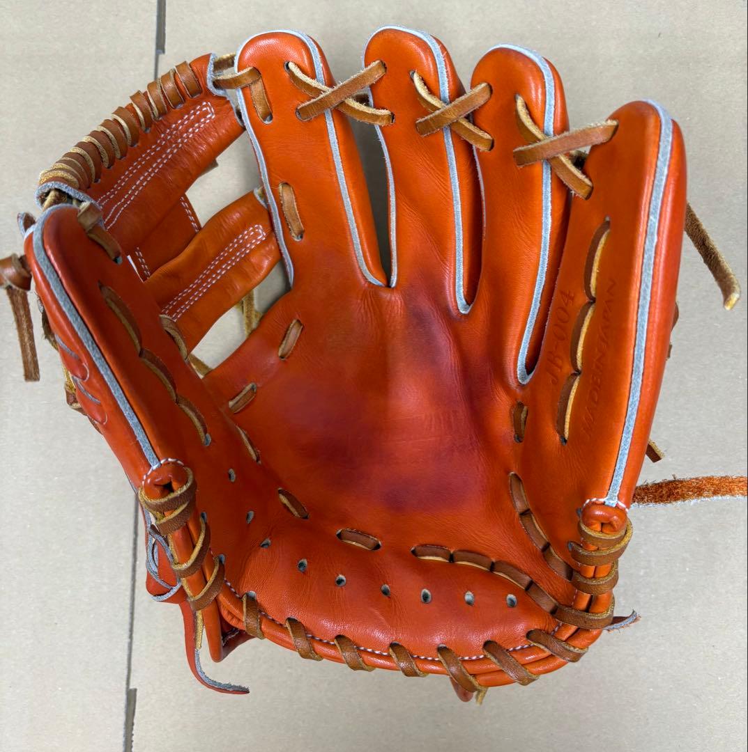 和牛JB硬式内野手用グラブ（JB-004）オーダーウェブ付き