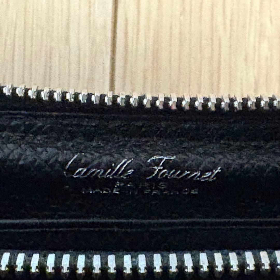 カミーユフォルネ ラウンドジップウォレット 長財布 ヴォーグレネレザー