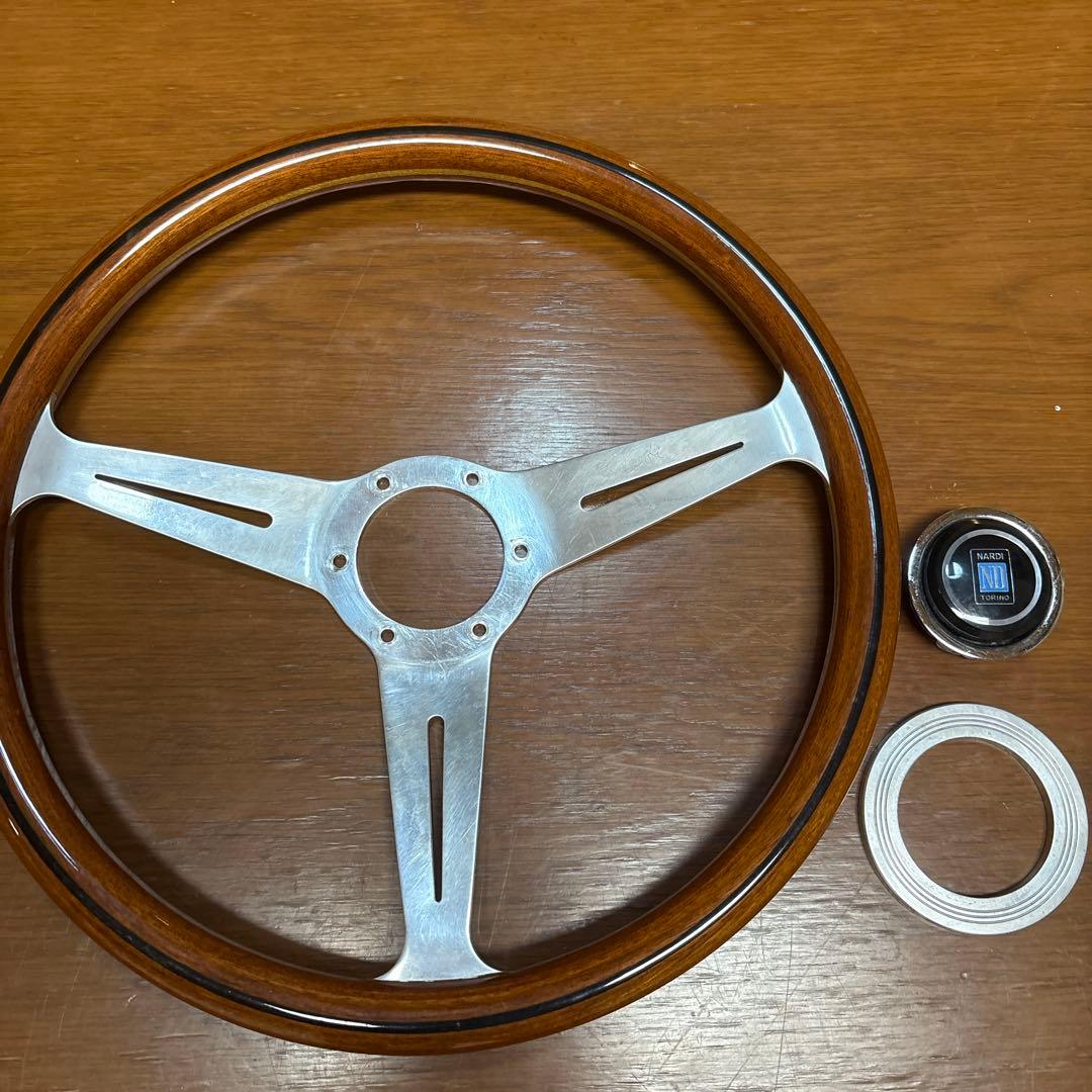 ナルディウッドハンドル　ステアリング　36π