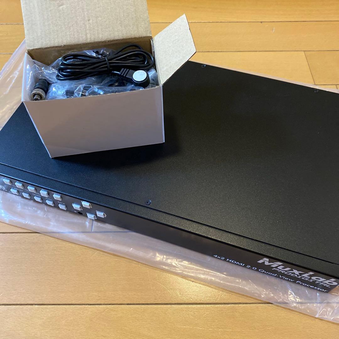 MuxLab MUX-SH500446 クワッドビュープロセッサー