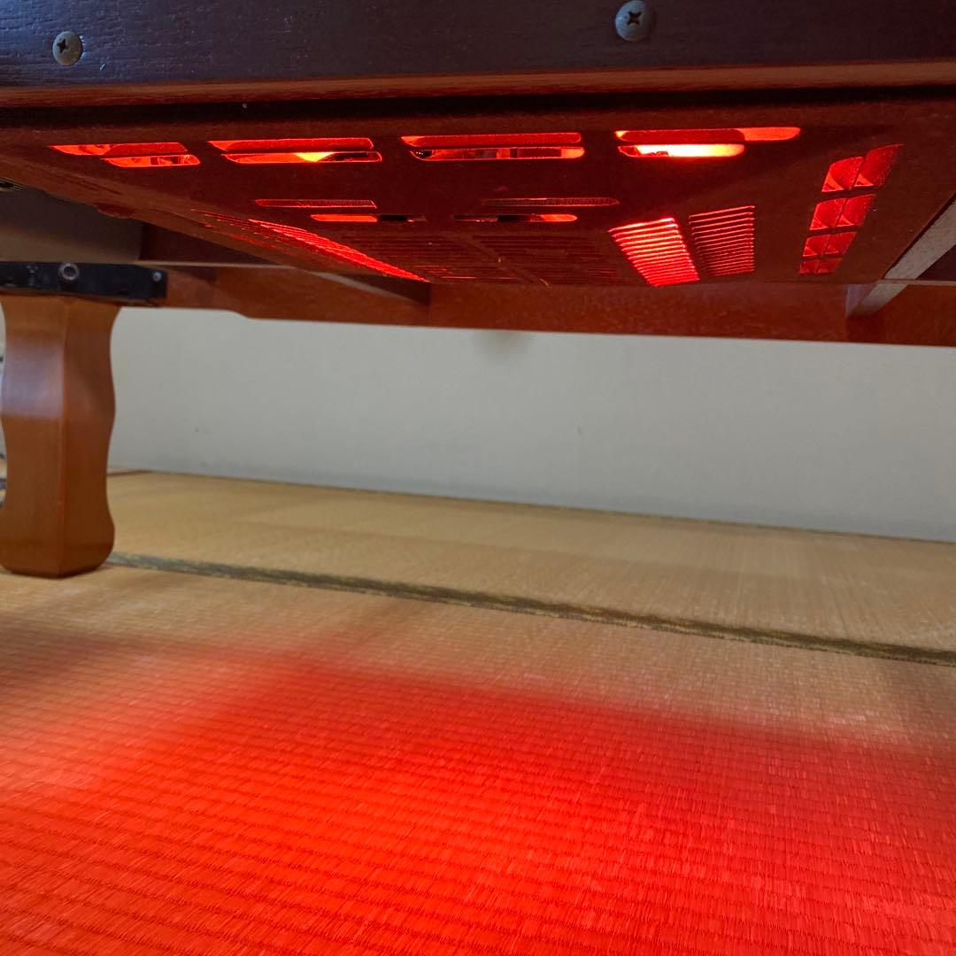 日立　家具調こたつ　ダークブラウン 木製