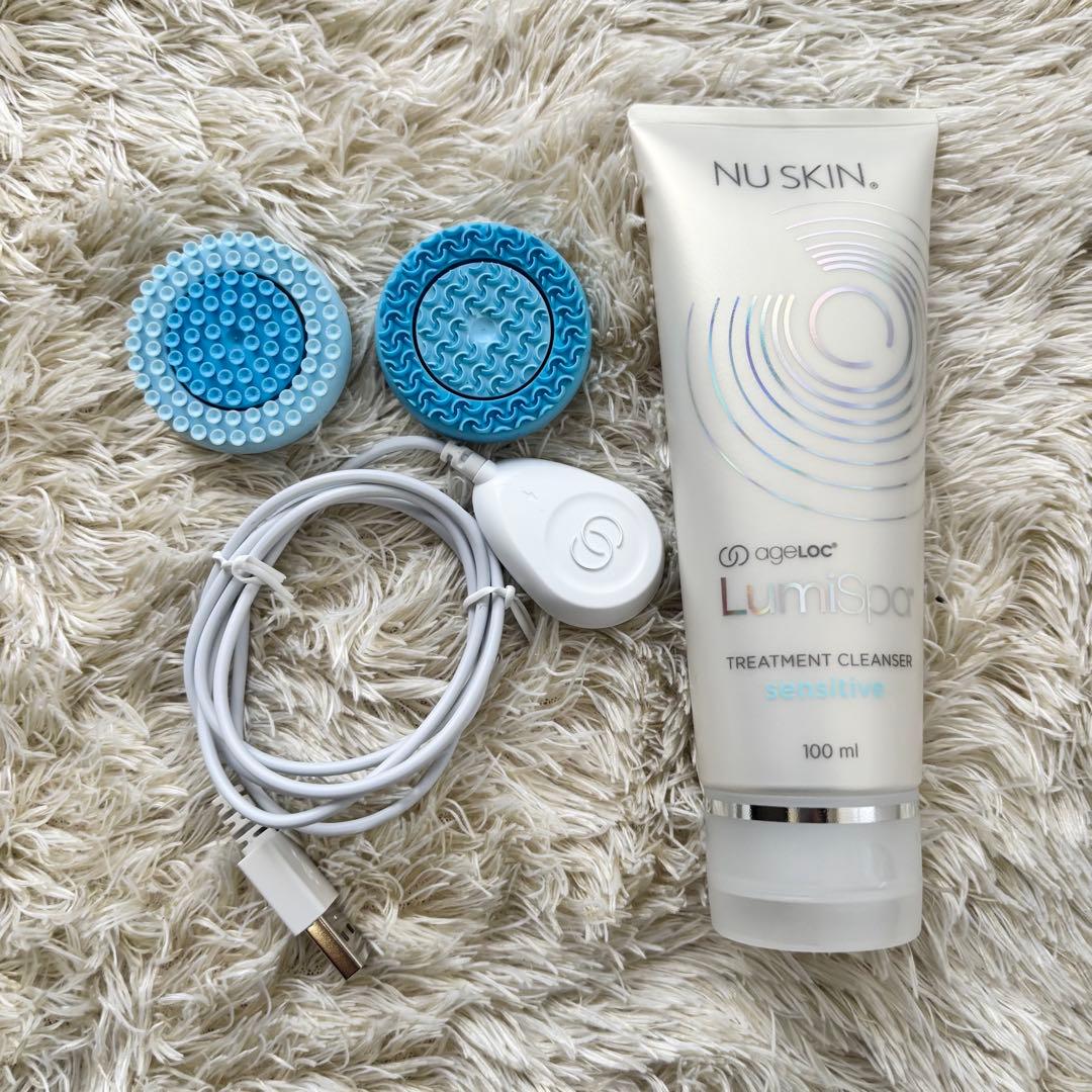 ニュースキンageLOC ルミスパ iO スターターセット　ヘッド2種