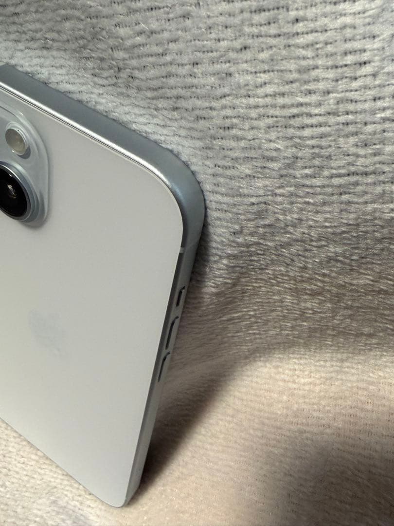 iPhone15 ブルー　バッテリー容量92%