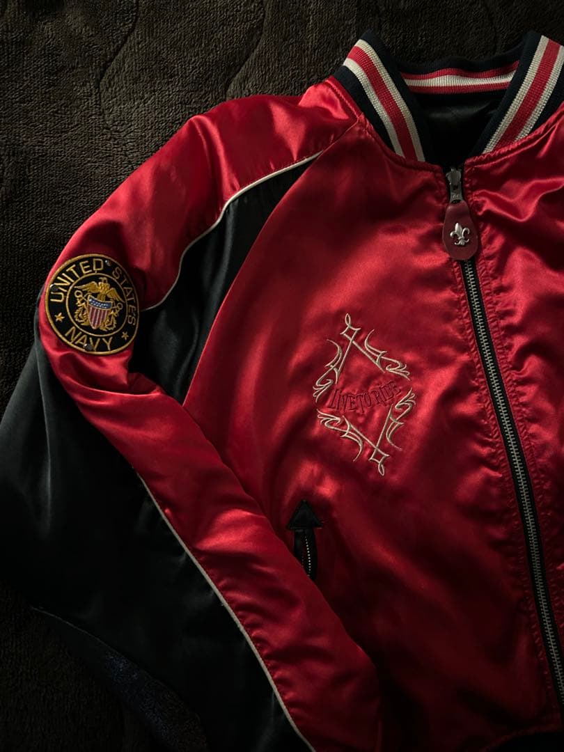 超希少Harley-Davidson リバーシブルキルティングジャケット