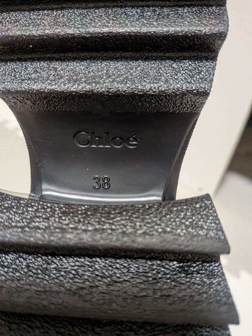 Chloé ブラック レインブーツ