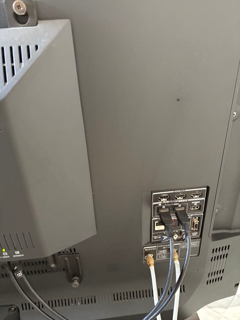 東芝　REGZA 47型Z7 タイムシフトマシン対応純正ハードディスク付属