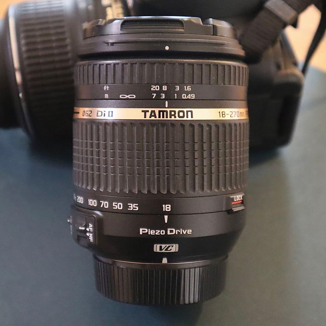 TAMRON 18-270mm F3.5-6.3 ニコン用 望遠レンズ