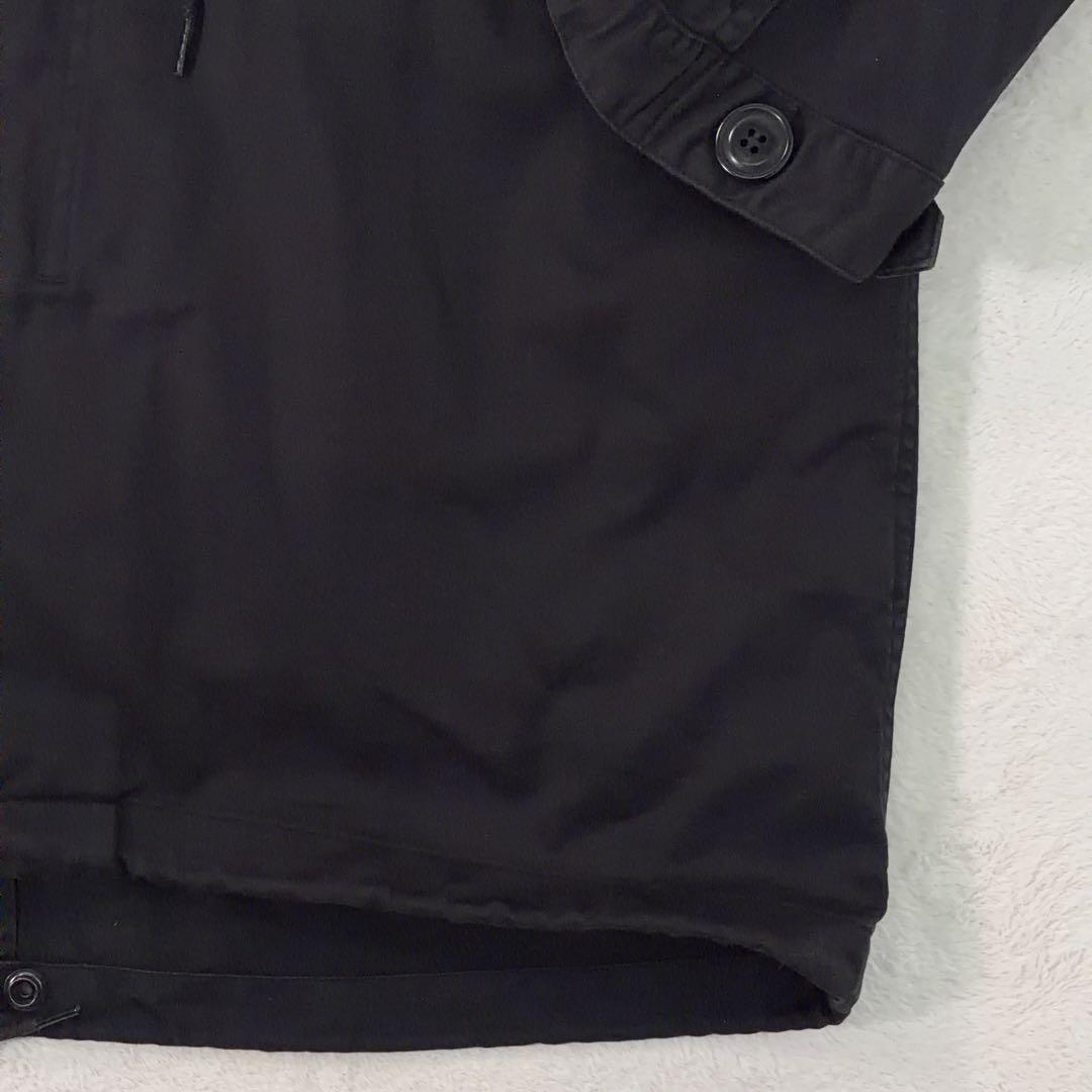 希少【ヒステリックグラマー】モッズコート コヨーテファー ライナー付 黒 S