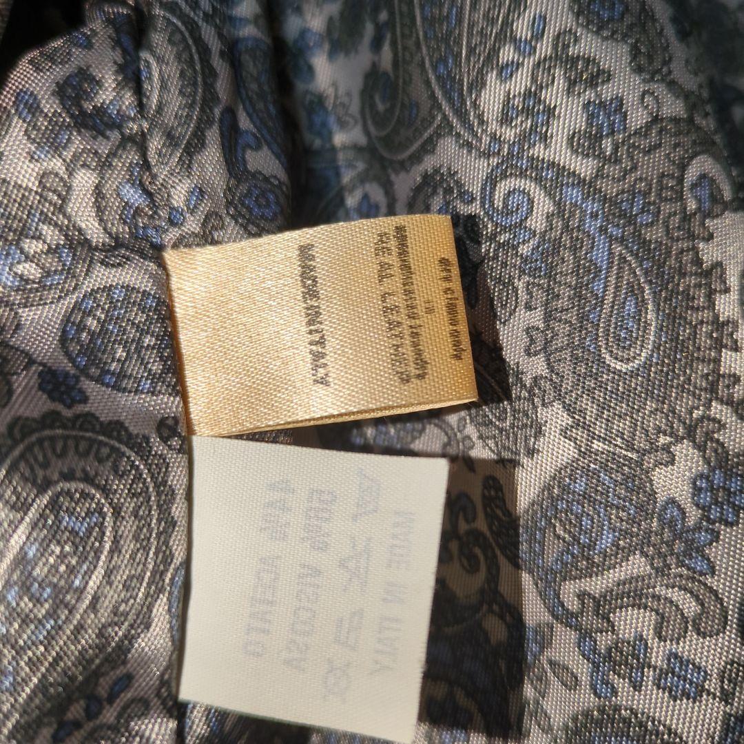 arpell　鹿革レザージャケット イタリア製【希少品】 黒色Lサイズ（50）