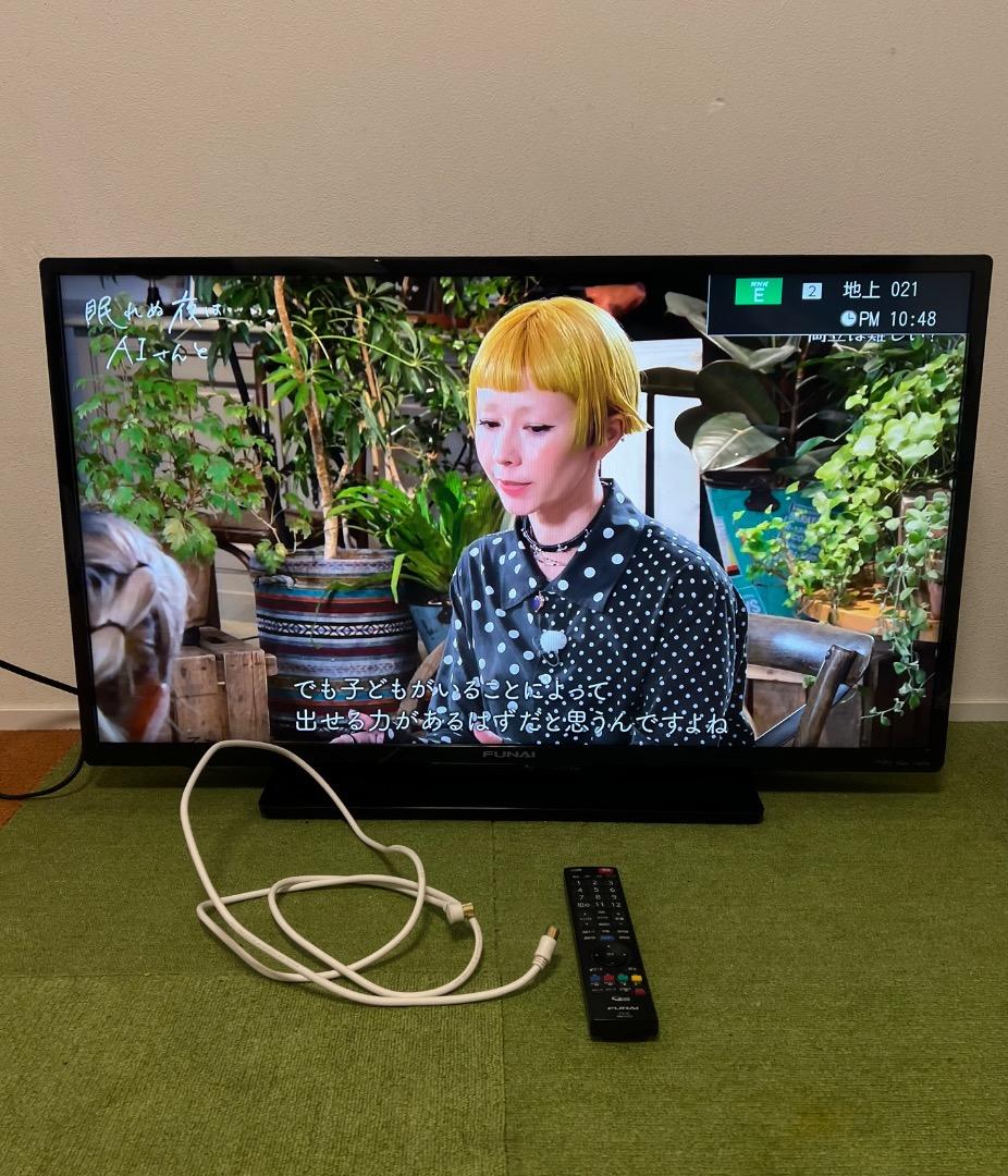 FUNAI すぐ録画可能 テレビ 40V型 録画機能搭載