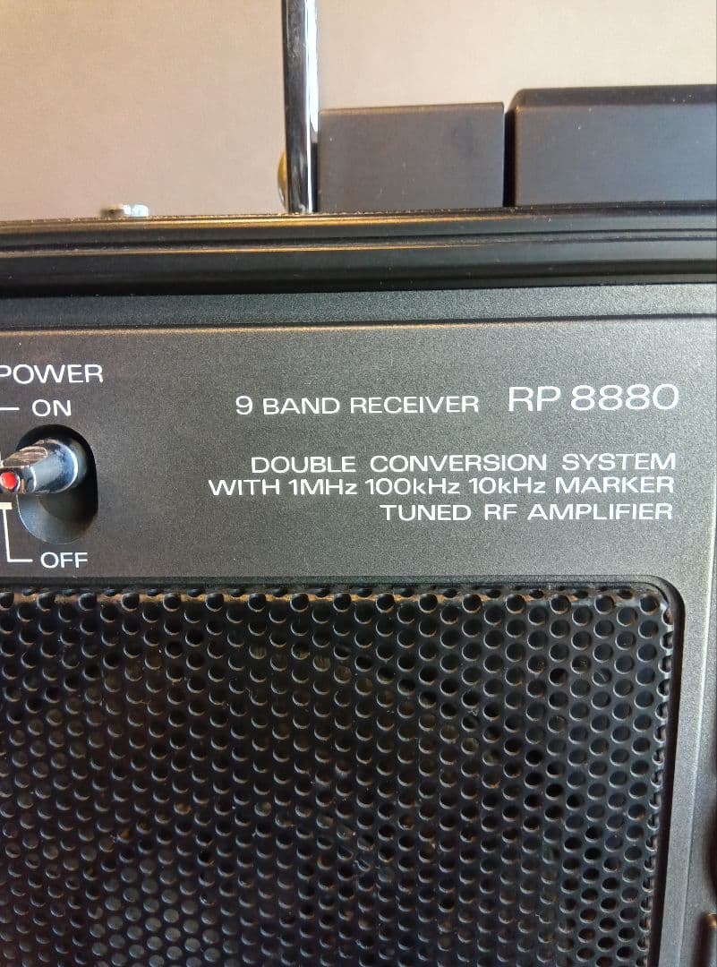 ジャンク　不動品　SANYO RP-8880 9バンド受信機　ヴィンテージ