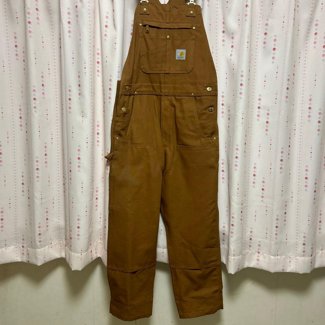 Carhartt duck bib overall 32×30