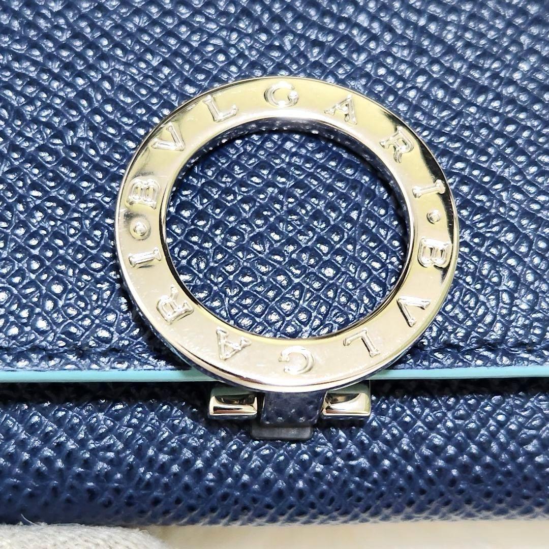 ✨未使用保管品　箱保証書あり✨ブルガリ　ケース　ロゴクリップ　小銭入れ