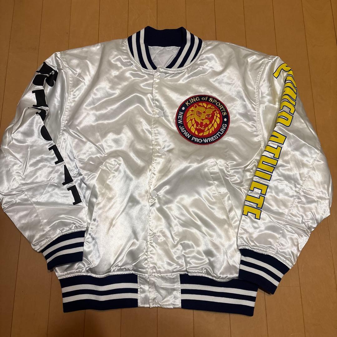 新日本プロレス BVDジャンパー スカジャン 1990 Lサイズ 未使用品