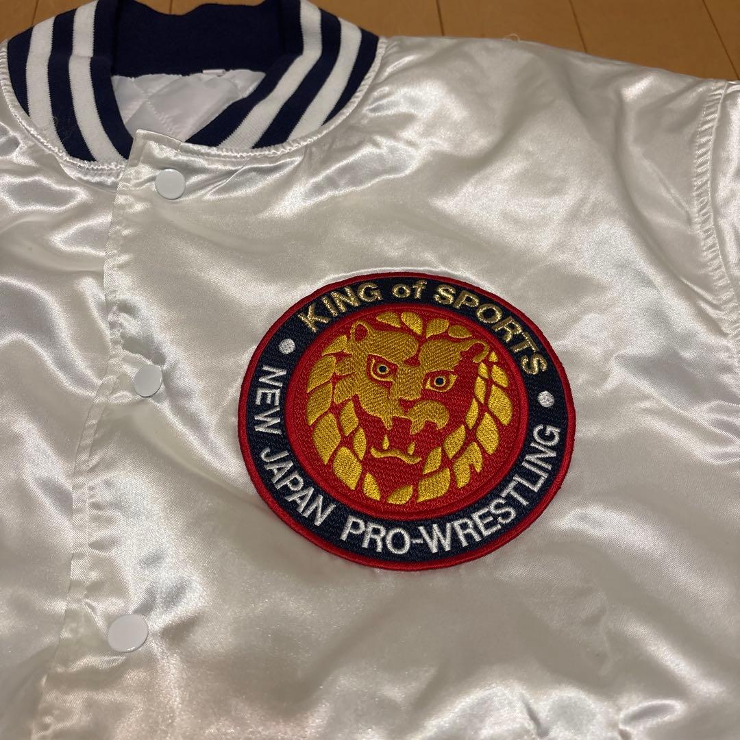 新日本プロレス BVDジャンパー スカジャン 1990 Lサイズ 未使用品