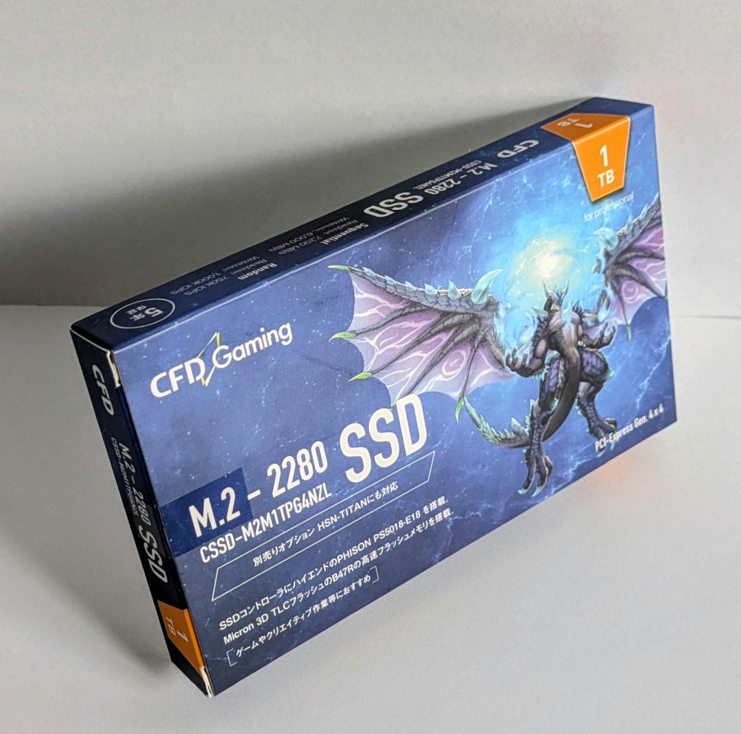 【未開封】M.2 SSD 1TB CFD CSSD-M2M1TPG4NZL