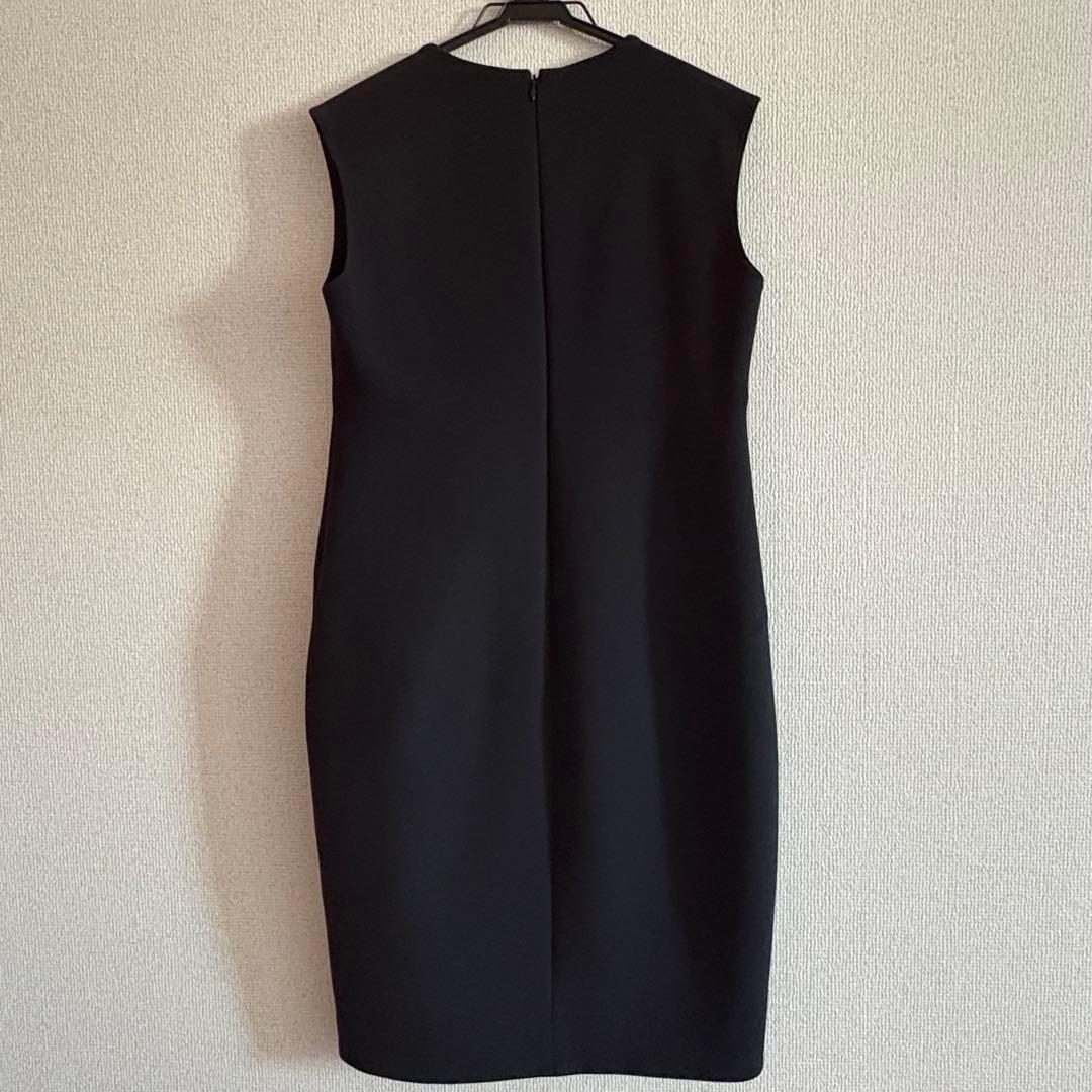 ヨーコチャン パール 定番ブラック ワンピース 希少な40サイズ