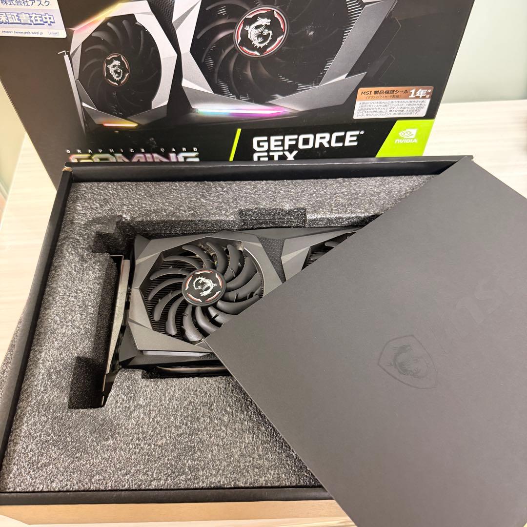 グラフィックボード・グラボ・ビデオカード MSI GeForce GTX 1660 Super GAMING X 6GB