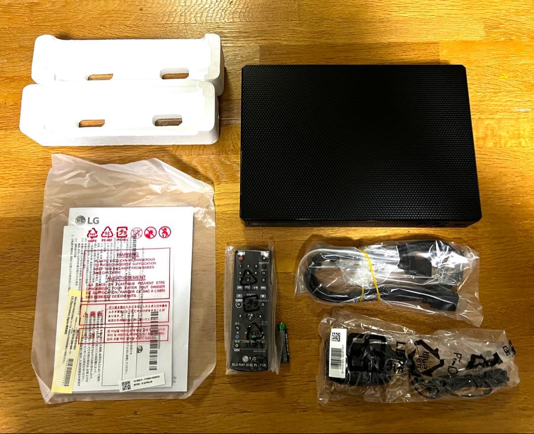【新品・未使用】LG BP250 ブルーレイ/DVDプレーヤー