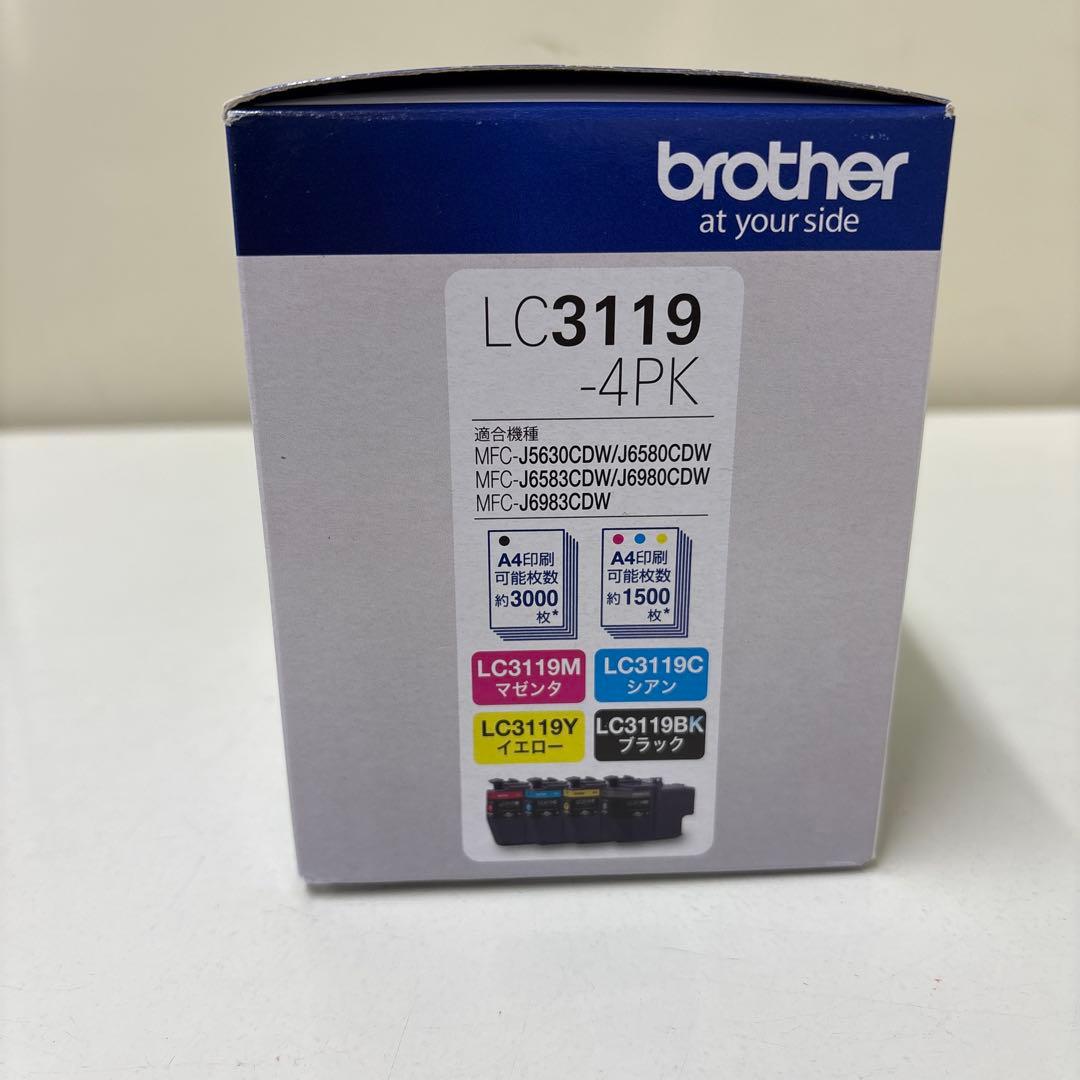 LC3119-4PK brother 純正インクカートリッジ 大容量4色パック