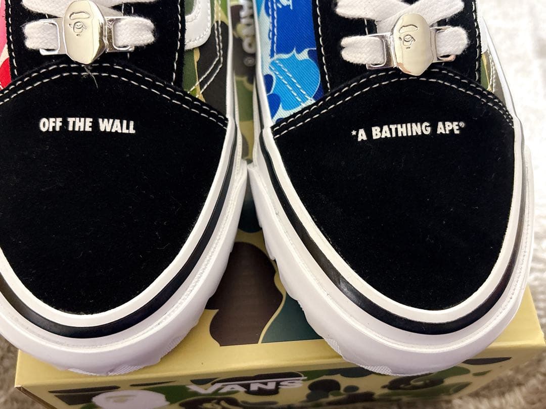 A BATHING APE®︎ × Vans LX Old Skool Camo