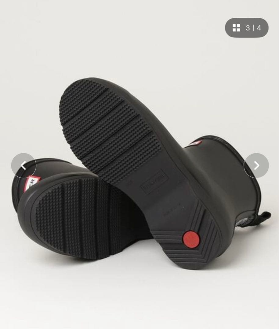 【美品】 HUNTER PLAY DOT BOOT UK6 25cm