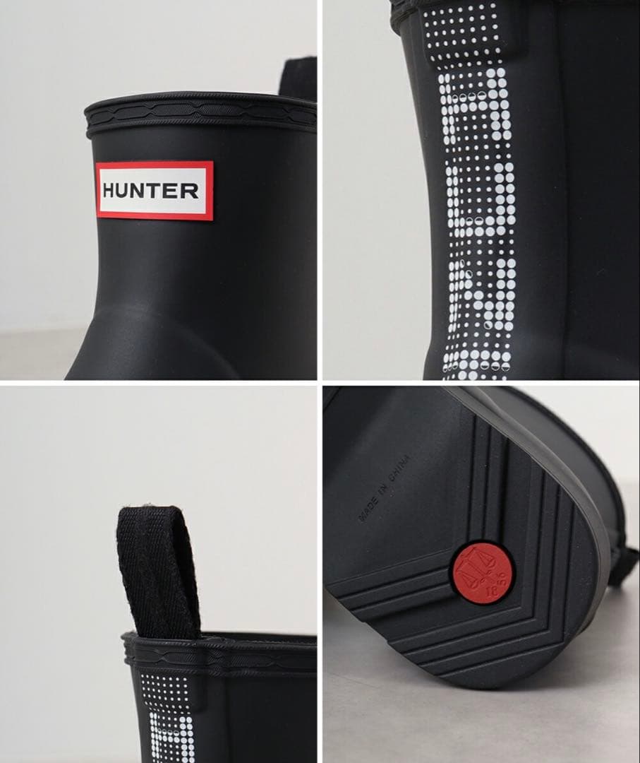 【美品】 HUNTER PLAY DOT BOOT UK6 25cm