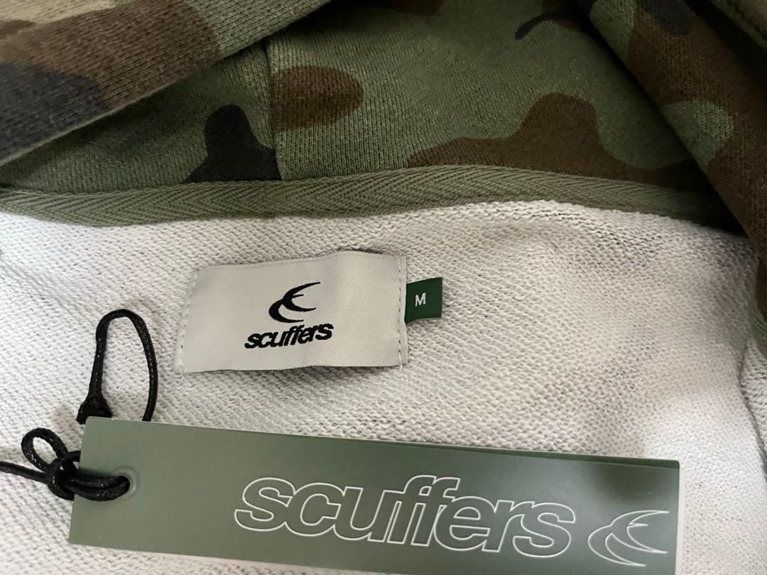scuffers CAMO ZIPPER 迷彩 ジップパーカー スカッファー