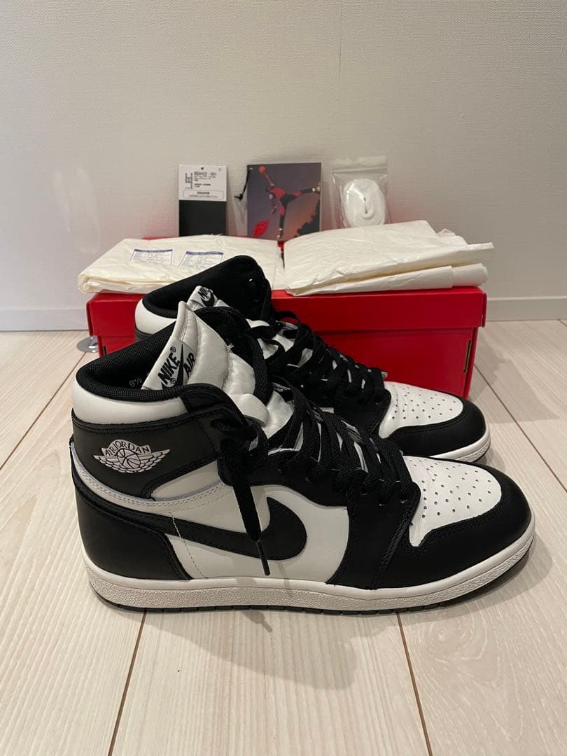 シューズ(男性用) Nike Air Jordan 1 High '85 \"Black/White\"