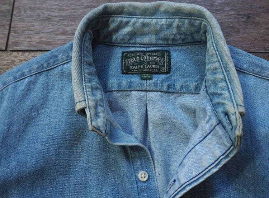 自*年様 Ralph Lauren デニムシャツ ボタンダウン