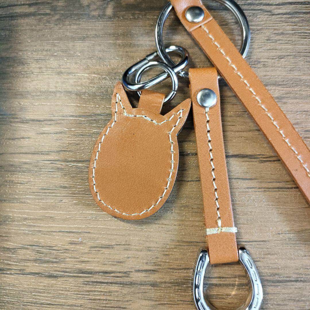 ソメスサドル　馬メンコチャーム　ボルドー