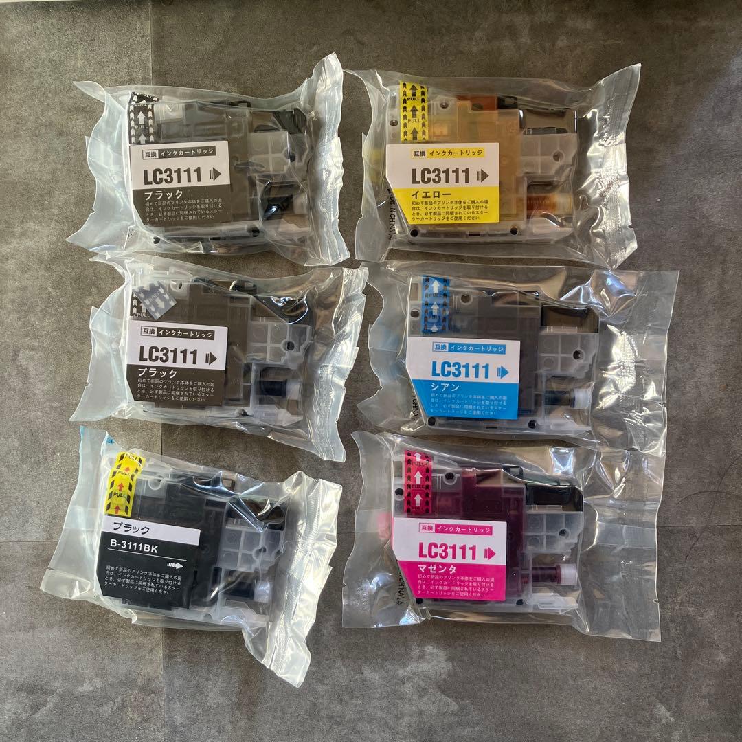 brother DCP-J582N 訳あり　シアンだけ印字不良